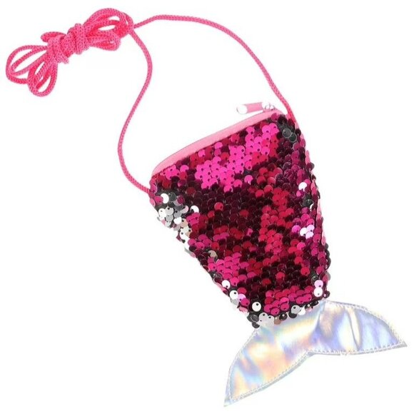 Other - Sequined Mermaid Lanyard Coin Bag Small Wallet Children's Bag Fish Tail